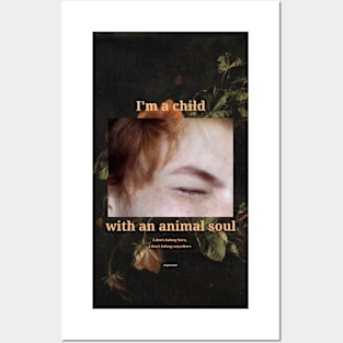 Animal soul Posters and Art